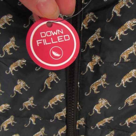 POLO  RLX Printed Reversible Water Repellent/Down Filled Vest NWT S - Picture 6 of 15